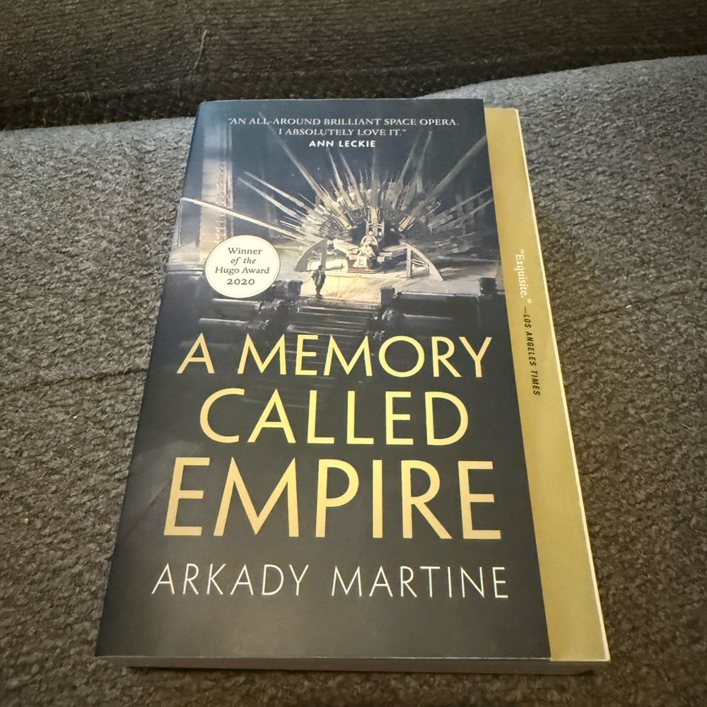 A Memory Called Empire Book